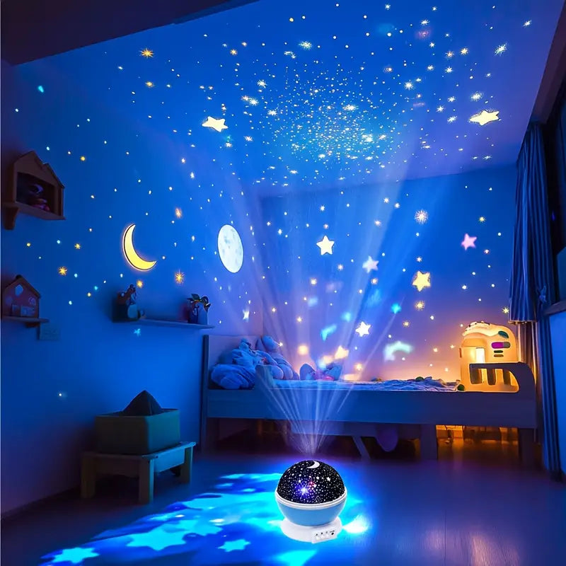 Yıldızlı Gökyüzü Gece Lambası