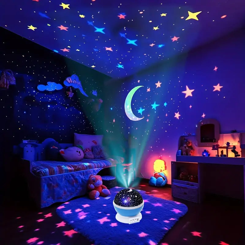 Yıldızlı Gökyüzü Gece Lambası